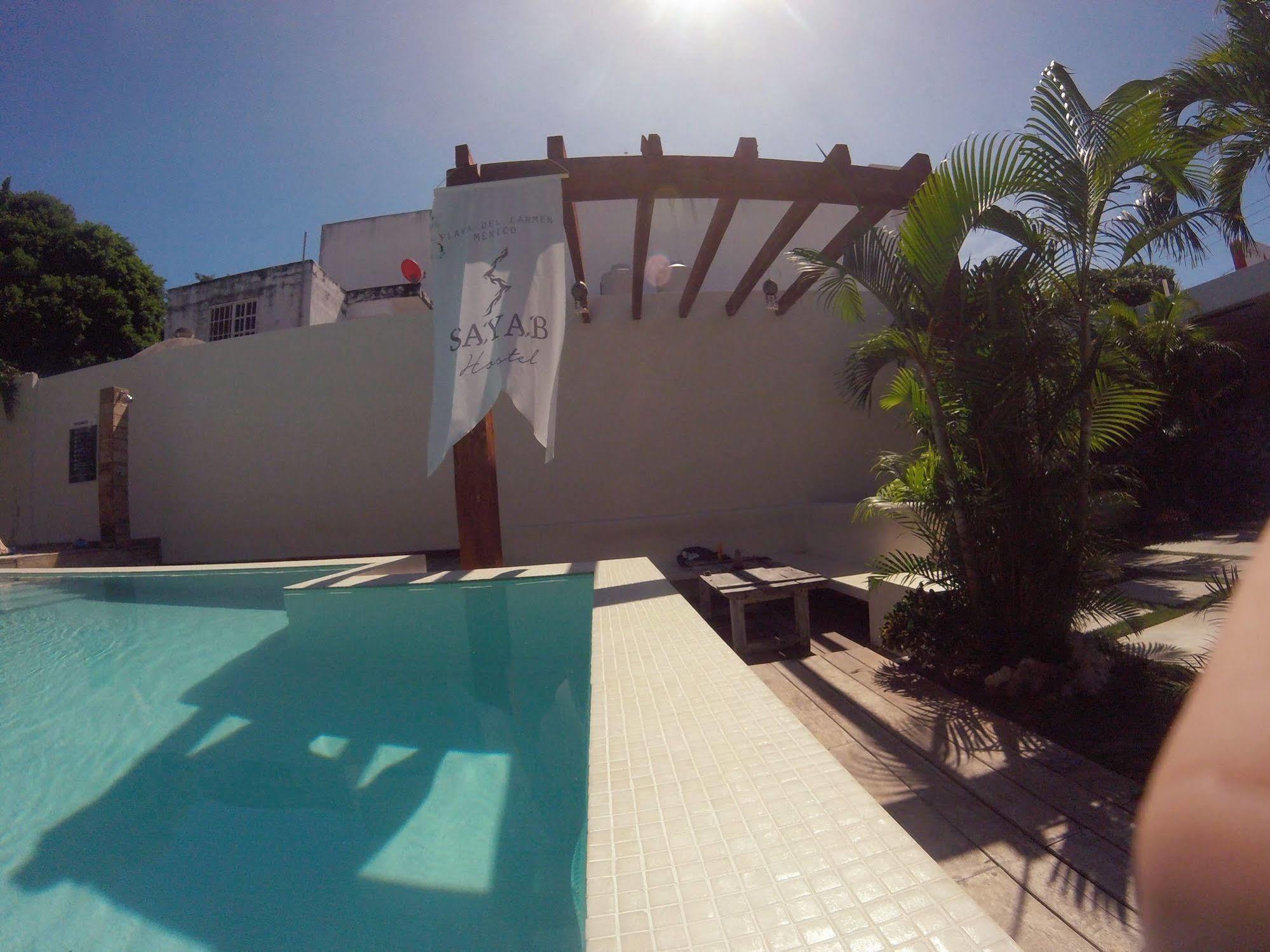 Sayab Hostel Playa del Carmen Exterior photo